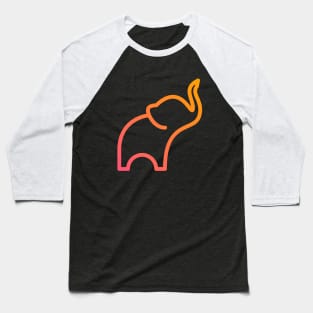 Cute Elephant Baseball T-Shirt